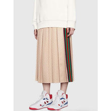 Load image into Gallery viewer, Gucci GG Unisex Gucci Basket Sneaker White and Red Mesh Rubber Interlocking G Patch