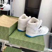 Load image into Gallery viewer, Gucci GG Unisex Gucci Basket Sneaker White Demetra Rubber Interlocking G Patch