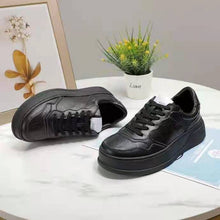Load image into Gallery viewer, Gucci GG Unisex Gucci Jive Sneaker Black GG Embossed Leather Smooth Leather