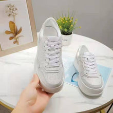 Load image into Gallery viewer, Gucci GG Unisex Gucci Jive Sneaker White GG Embossed Leather Smooth Leather