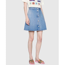 Load image into Gallery viewer, Gucci GG Unisex Gucci Les Pommes Slide Sandal Beige and Ebony GG Supreme Canvas