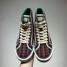 Load image into Gallery viewer, Gucci GG Unisex Gucci Tennis 1977 High-Top Sneaker Interlocking G 2 cm Heel