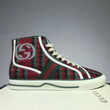 Load image into Gallery viewer, Gucci GG Unisex Gucci Tennis 1977 High-Top Sneaker Interlocking G 2 cm Heel
