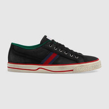 Load image into Gallery viewer, Gucci GG Unisex Gucci Tennis 1977 Sneaker Black Cotton Blue Red Web