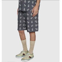 Load image into Gallery viewer, Gucci GG Unisex Gucci Tennis 1977 Sneaker Butter Cotton Green and Red Web