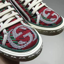 Load image into Gallery viewer, Gucci GG Unisex Gucci Tennis 1977 Sneaker Interlocking G 1.5 cm Heel