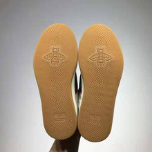 Load image into Gallery viewer, Gucci GG Unisex Screener Sneaker with Web Cream Scrap Less Leather-Beige