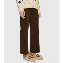 Load image into Gallery viewer, Gucci GG Unisex Slipper with Interlocking G Light Brown Interlocking G Merino Wool
