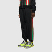 Load image into Gallery viewer, Gucci GG Unisex Ultrapace R Sneaker Knit Fabric Interlocking Double G 3 cm Heel-Lime