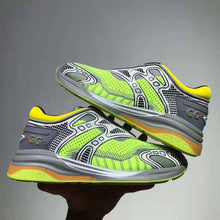 Load image into Gallery viewer, Gucci GG Unisex Ultrapace R Sneaker Knit Fabric Interlocking Double G 3 cm Heel-Lime
