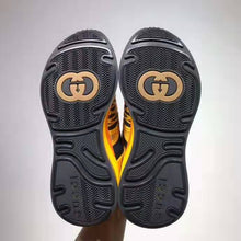 Load image into Gallery viewer, Gucci GG Unisex Ultrapace R Sneaker Knit Fabric Interlocking Double G 3 cm Heel-Yellow