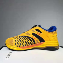Load image into Gallery viewer, Gucci GG Unisex Ultrapace R Sneaker Knit Fabric Interlocking Double G 3 cm Heel-Yellow