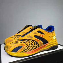 Load image into Gallery viewer, Gucci GG Unisex Ultrapace R Sneaker Knit Fabric Interlocking Double G 3 cm Heel-Yellow
