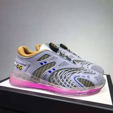 Load image into Gallery viewer, Gucci GG Unisex Ultrapace R Sneaker Knit Fabric Interlocking G Double G 3 cm Heel