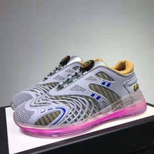 Load image into Gallery viewer, Gucci GG Unisex Ultrapace R Sneaker Knit Fabric Interlocking G Double G 3 cm Heel