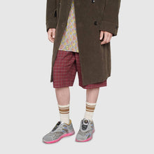 Load image into Gallery viewer, Gucci GG Unisex Ultrapace R Sneaker Knit Fabric Interlocking G Double G 3 cm Heel