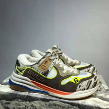 Load image into Gallery viewer, Gucci GG Unisex Ultrapace Sneaker Rock Tejus Printed Leather Embroidered G