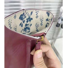 Load image into Gallery viewer, Gucci GG Women Boot with Interlocking G Red Leather with Oatmeal Tip