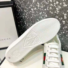 Load image into Gallery viewer, Gucci Men Ace Embroidered Sneaker Bee in White
