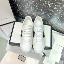 Load image into Gallery viewer, Gucci Men Ace Embroidered Sneaker Bee in White