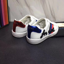 Load image into Gallery viewer, Gucci Men Ace Embroidered Sneaker Shoes in Leather with Sylvie Web-White