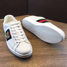 Load image into Gallery viewer, Gucci Men Ace Embroidered Sneaker Shoes with Tiger Web-White