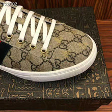 Load image into Gallery viewer, Gucci Men Ace GG Supreme Bees Sneaker-Brown