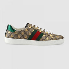 Load image into Gallery viewer, Gucci Men Ace GG Supreme Bees Sneaker-Brown