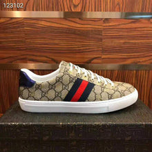Load image into Gallery viewer, Gucci Men Ace GG Supreme Bees Sneaker-Brown