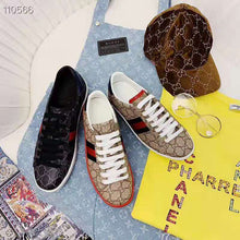 Load image into Gallery viewer, Gucci Men Ace GG Supreme Sneaker Classic Low-Top Sneaker-Brown