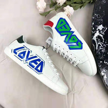 Load image into Gallery viewer, Gucci Men Ace Sneaker with Loved Print-White