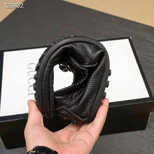Load image into Gallery viewer, Gucci Men Leather Driver with Horsebit-Black