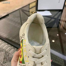 Load image into Gallery viewer, Gucci Men Rhyton Gucci Logo Leather Sneaker-Beige