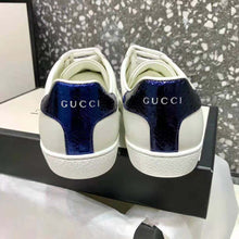 Load image into Gallery viewer, Gucci Unisex Ace Classic Low-Top Leather Sneaker-White