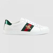 Load image into Gallery viewer, Gucci Unisex Ace Embroidered Sneaker with Iconic Gold Embroidered Bee-White