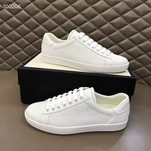 Load image into Gallery viewer, Gucci Unisex Ace GG Embossed Sneaker White GG Embossed Leather Rubber Sole