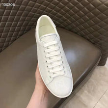 Load image into Gallery viewer, Gucci Unisex Ace GG Embossed Sneaker White GG Embossed Leather Rubber Sole