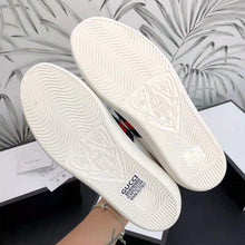 Load image into Gallery viewer, Gucci Unisex Ace Leather Sneaker White Leather with Green Crocodile Detail