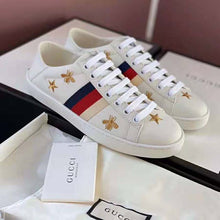 Load image into Gallery viewer, Gucci Unisex Ace sneaker with Bees and Stars Sylvie Web