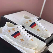 Load image into Gallery viewer, Gucci Unisex Ace sneaker with Bees and Stars Sylvie Web