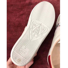 Load image into Gallery viewer, Gucci Unisex Ace Sneaker with Gucci Stripe in White Leather Rubber Sole