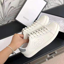 Load image into Gallery viewer, Gucci Unisex Ace Sneaker with Interlocking G-White