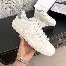 Load image into Gallery viewer, Gucci Unisex Ace Sneaker with Interlocking G-White