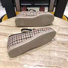 Load image into Gallery viewer, Gucci Unisex GG Check Wool Loafer in Brown Check Wool