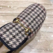 Load image into Gallery viewer, Gucci Unisex GG Check Wool Loafer in Brown Check Wool
