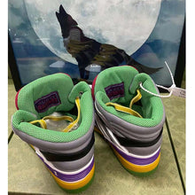 Load image into Gallery viewer, Gucci Unisex GG Gucci Basket Sneaker Black Demetra Rubber Interlocking G Patch