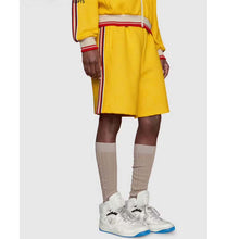 Load image into Gallery viewer, Gucci Unisex GG Gucci Basket Sneaker White Demetra Rubber Interlocking G Patch