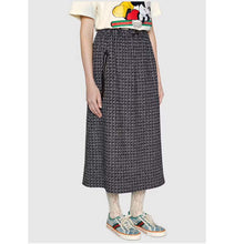 Load image into Gallery viewer, Gucci Unisex Gucci Tennis 1977 Sneaker Light Blue Ivory GG Stretch Cotton