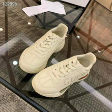 Load image into Gallery viewer, Gucci Unisex Rhyton Gucci Logo Leather Sneaker-Beige