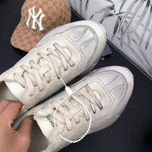 Load image into Gallery viewer, Gucci Unisex Rhyton Leather Sneaker-Beige